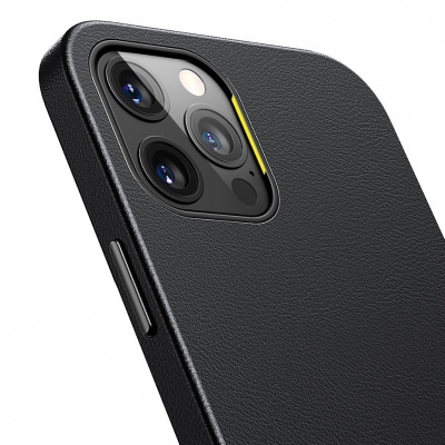 Capa Magnética Baseus Leather para iPhone 12 Pro Max