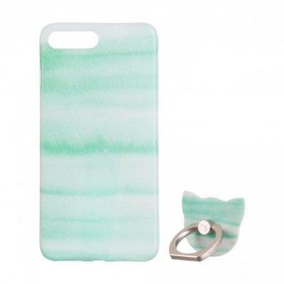 iPhone 7/8 Plus Capa Maoxin Green Rock (Capa + Ring Holder + Notebook + Estojo) iPhone 7/8 Plus Capa Maoxin Green Rock (Capa + Ring Holder + Notebook + Estojo)