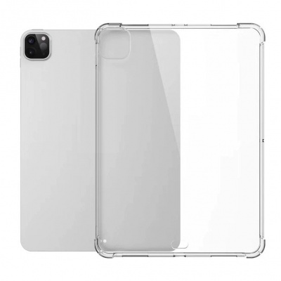 Capa Silicone Anti-Shock 100% Transparente para iPad Air 2/1