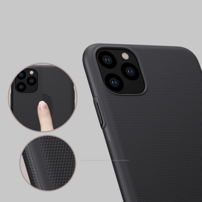 Capa Rígida Ultra-Fina Nillkin Frosted + Kickstand para iPhone 11 Pro Capa Rígida Ultra-Fina Nillkin Frosted + Kickstand para iPhone 11 Pro
