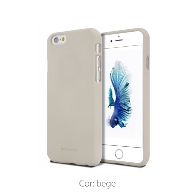 iPhone 6/6S Capa Fina Silicone Soft Feeling Goospery