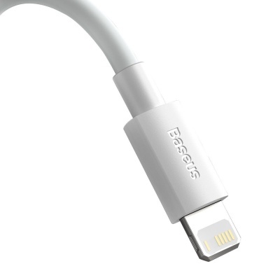 (Pack 2) Cabo Baseus 2.4A Lightning para USB (1,5 m) (Pack 2) Cabo Baseus 2.4A Lightning para USB (1,5 m)