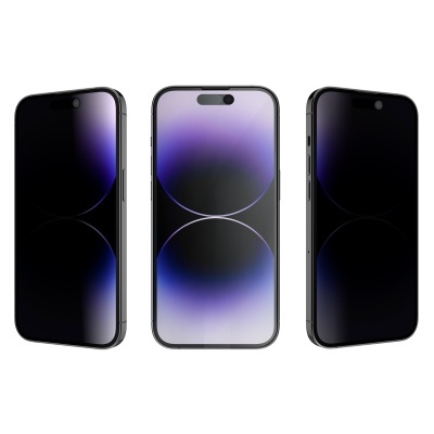 Película de Protecção e Privacidade em Vidro Temperado Anti-Spy para iPhone 14 Pro Max Película de Protecção e Privacidade em Vidro Temperado Anti-Spy para iPhone 14 Pro Max