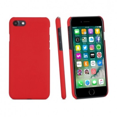 Capa Fina Frosted Rígida + Película Ecrã para iPhone SE