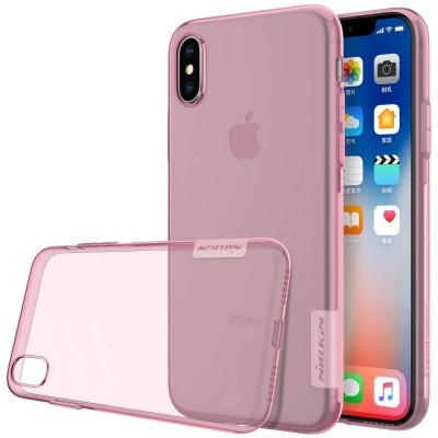 iPhone X/XS Capa Super Fina Silicone Nillkin Nature