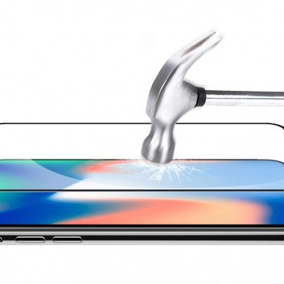 Película de Protecção 3D Full-Glue em Vidro Temperado Wozinsky para iPhone X/XS Película de Protecção 3D Full-Glue em Vidro Temperado Wozinsky para iPhone X/XS