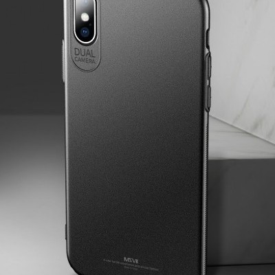 iPhone XS Max Capa Ultra-Fina Frosted (As capas rígidas mais finas do mercado)