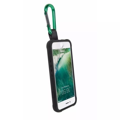 Capa Anti-Shock Gecko Black & Clear para iPhone