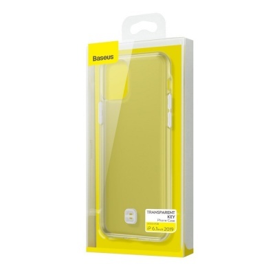 Capa Transparente Silicone Fina Lanyard Baseus para iPhone 11