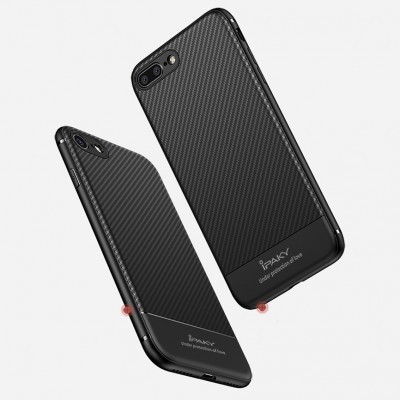 iPhone 7/8 Plus Capa Carbono iPaky iPhone 7/8 Plus Capa Carbono iPaky