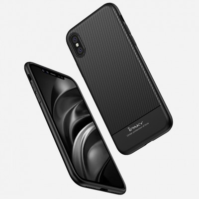 iPhone XS Max Capa Carbono iPaky iPhone XS Max Capa Carbono iPaky