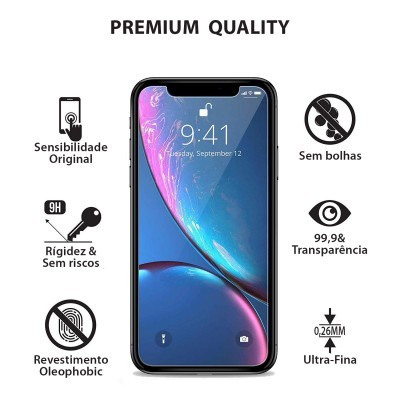 (Pack 2) Película de Protecção em Vidro Temperado Wozinsky para iPhone XR