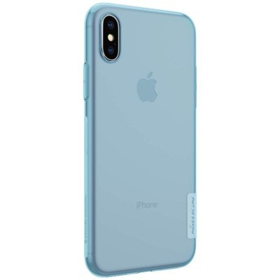 iPhone X/XS Capa Super Fina Silicone Nillkin Nature