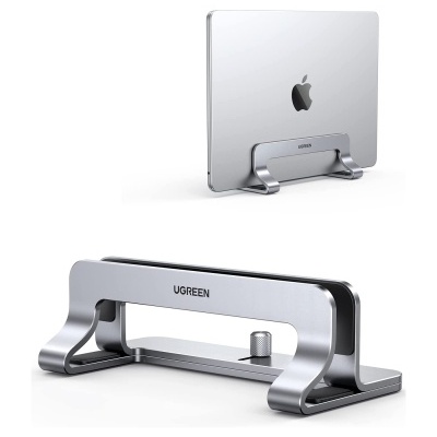 Suporte Alumínio Ugreen Vertical Stand para Laptop e Tablet Suporte Alumínio Ugreen Vertical Stand para Laptop e Tablet