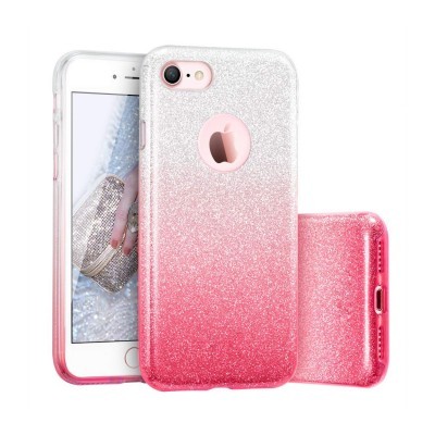 iPhone 7/8 Capa Silicone Gradient Bling