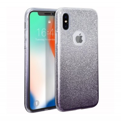 iPhone X/XS Capa Silicone Gradient Bling