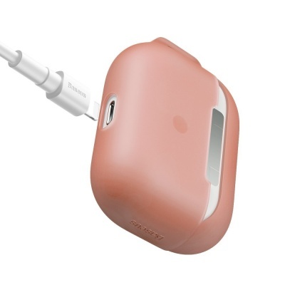 Capa Silicone Baseus Let''sGo Jelly Lanyard para AirPods Pro Capa Silicone Baseus Let''sGo Jelly Lanyard para AirPods Pro
