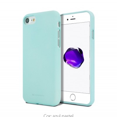 Capa Fina Silicone Soft Feeling Goospery para iPhone