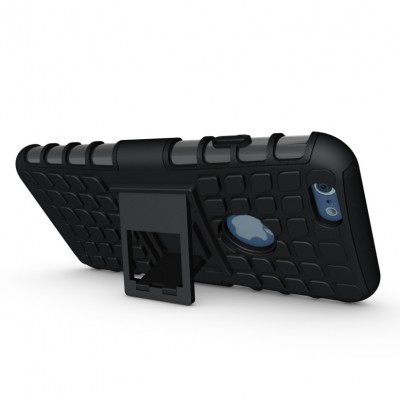 iPhone 6/6S Capa Híbrida Stand Anti-Shock