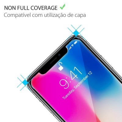 (Pack 2) Películas de Protecção de Ecrã em Vidro Temperado Wozinsky para iPhone XS Max