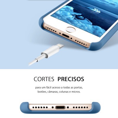 Capa Silicone Rígido Premium Rubberized OEM para iPhone Capa Silicone Rígido Premium Rubberized OEM para iPhone