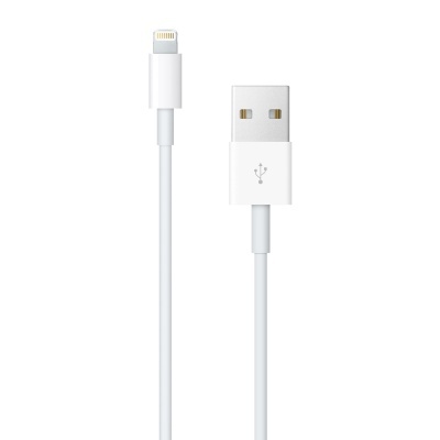 Cabo de carregamento USB para Lightning branco