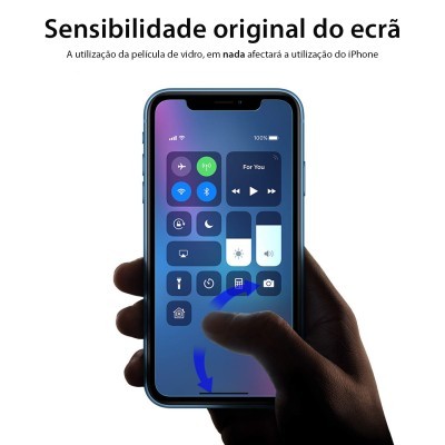 (Pack 2) Película de Protecção em Vidro Temperado Wozinsky para iPhone XR