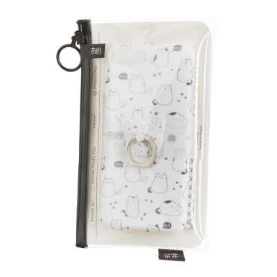 iPhone 7/8 Plus Capa Maoxin Meow (Capa + Ring Holder + Notebook + Estojo)