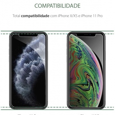 (Pack 2) Películas de Protecção em Vidro Temperado Wozinsky para iPhone 11 Pro/XS/X (Pack 2) Películas de Protecção em Vidro Temperado Wozinsky para iPhone 11 Pro/XS/X