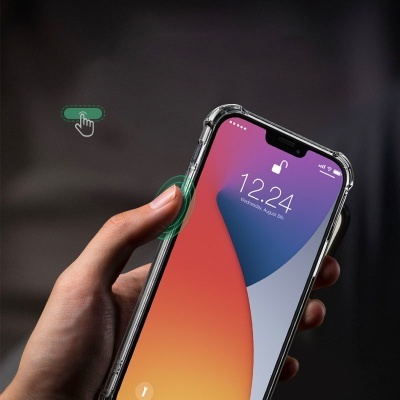 Capa Ugreen 100% Transparente Protective Silicone para iPhone 12 mini