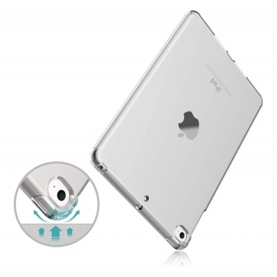 Capa Silicone Anti-Shock 100% Transparente para iPad mini Capa Silicone Anti-Shock 100% Transparente para iPad mini