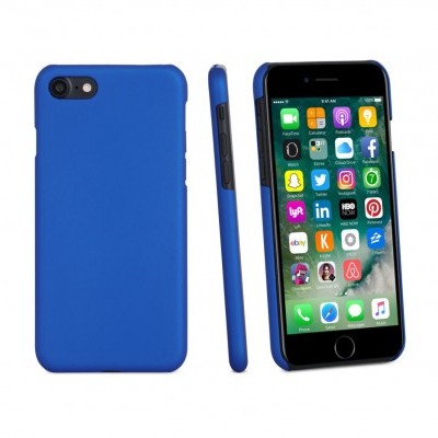 Capa Fina Frosted Rígida + Película Ecrã para iPhone SE