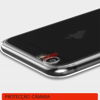 iPhone 6/6S Plus Capa Silicone iPaky Effort + Vidro Temperado iPhone 6/6S Plus Capa Silicone iPaky Effort + Vidro Temperado