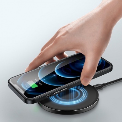 Capa Magnética Baseus Leather para iPhone 12 Pro Max