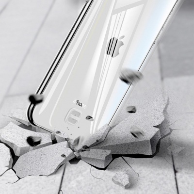 Capa Transparente Silicone Fina Lanyard Baseus para iPhone 11