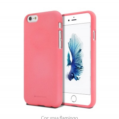 iPhone 6/6S Capa Fina Silicone Soft Feeling Goospery