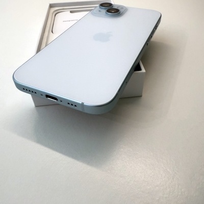 Apple iPhone 15 - Azul (de Ocasião)