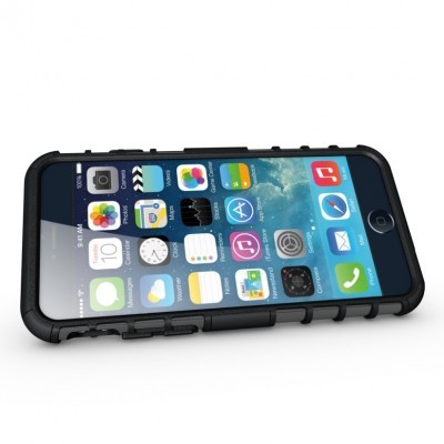 iPhone 6/6S Capa Híbrida Stand Anti-Shock