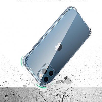 Capa Ugreen 100% Transparente Protective Silicone para iPhone 12 Pro Max