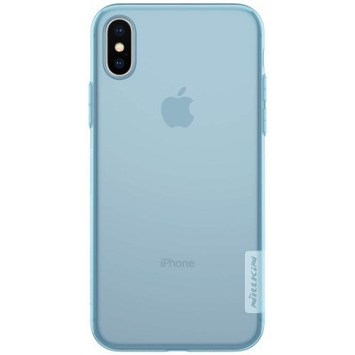 iPhone X/XS Capa Super Fina Silicone Nillkin Nature