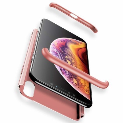 Capa Slim 360º Full-Body GKK + Vidro Temperado para iPhone XS Max
