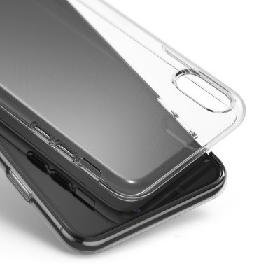 iPhone XS Max Capa Fina Ringke Air 3-in-1 (Capa+Porta-cartões+Fita)