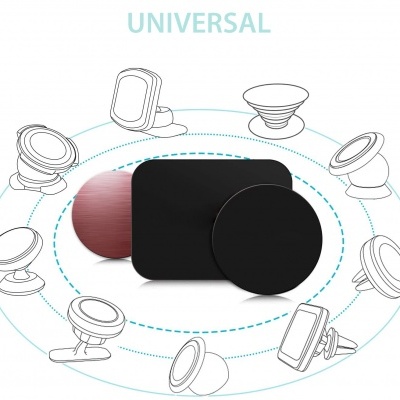 Placa Auto-adesiva 3M para Suportes Magnéticos (Pack 2)