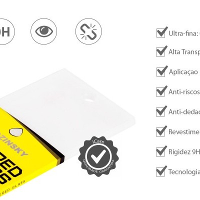 Película de Protecção de Ecrã Ultra-Fina em Vidro Temperado Nano Flex para iPhone 8/7/6 Plus