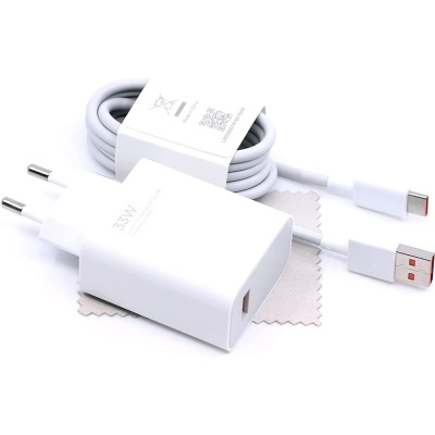 Carregador / Adaptador de corrente Xiaomi 33W Combo