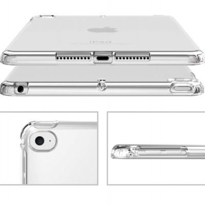 Capa Silicone Anti-Shock 100% Transparente para iPad mini Capa Silicone Anti-Shock 100% Transparente para iPad mini