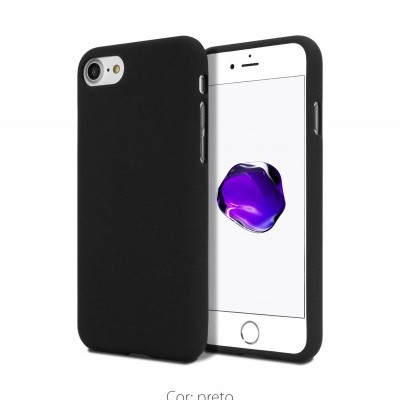 Capa Fina Silicone Soft Feeling Goospery para iPhone