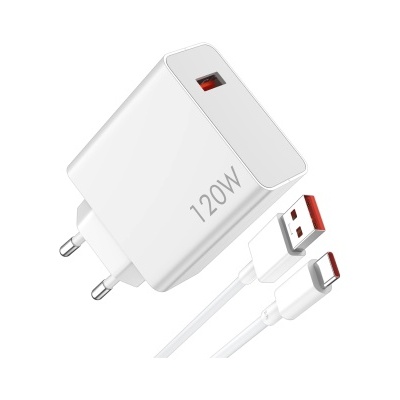Carregador / Adaptador de corrente Xiaomi 120W Gan HyperCharger Combo