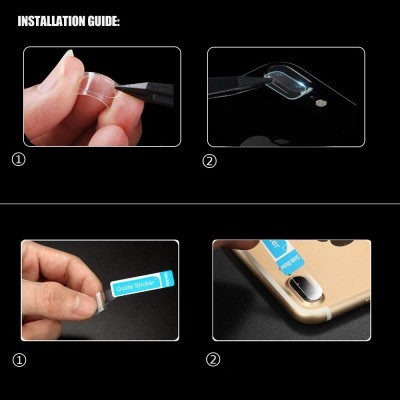 (Pack 3) Películas de Protecção de Câmara Traseira em Vidro Temperado para iPhone 8/7 Plus (Pack 3) Películas de Protecção de Câmara Traseira em Vidro Temperado para iPhone 8/7 Plus