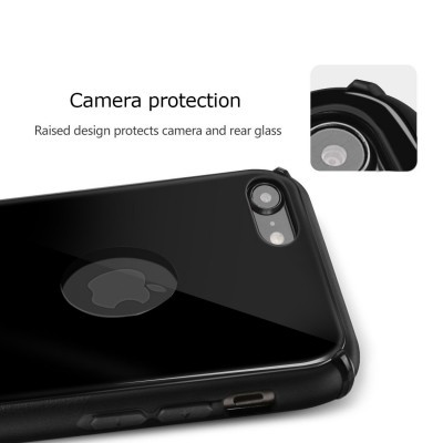 iPhone 7/8 Capa Shinny Vidro Temperado iPhone 7/8 Capa Shinny Vidro Temperado